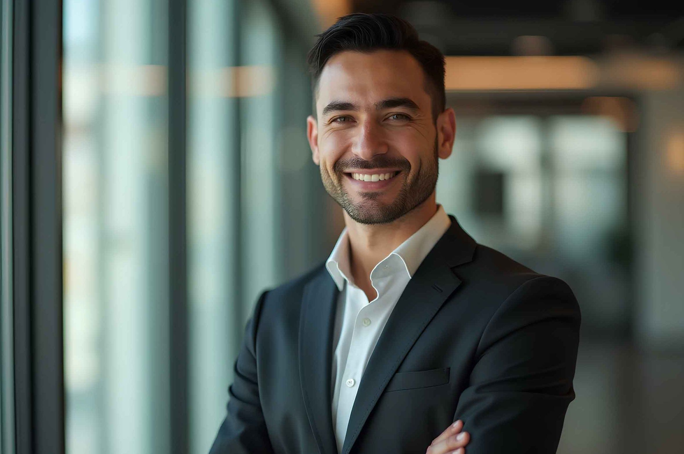 Gespräch zwischen Berater und Klient, Notizen machen.